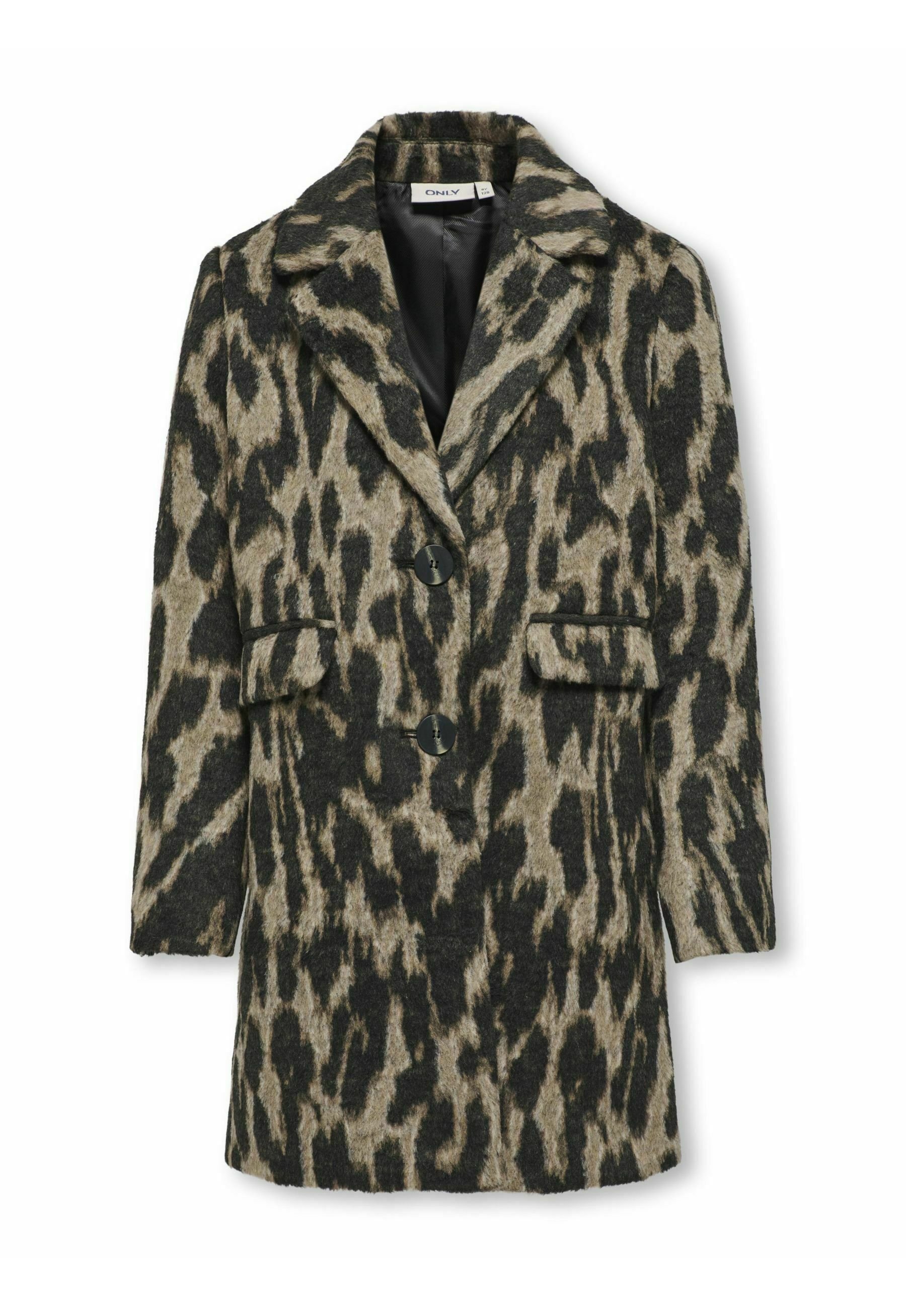 ONLY GIRLS KOGVALBORG Abrigo corto black 1/negro jaspeado