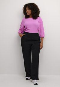 Kaffe Curve SIGNE - Pantalon classique - black deep