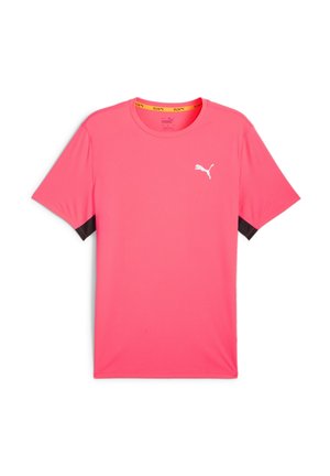 RUN FAVORITE VELOCITY TEE - Camiseta deportiva - sunset glow