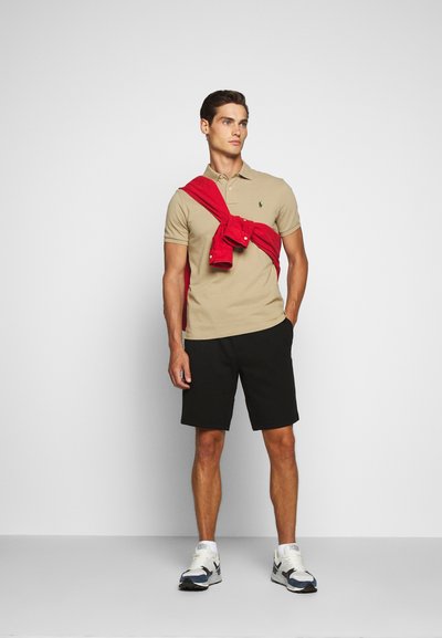Polo Ralph Lauren CUSTOM SLIM FIT MESH POLO SHIRT - Polo - boating khaki