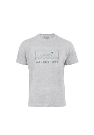 Cotton Prime, WANDERLUST - T-Shirt print - grau