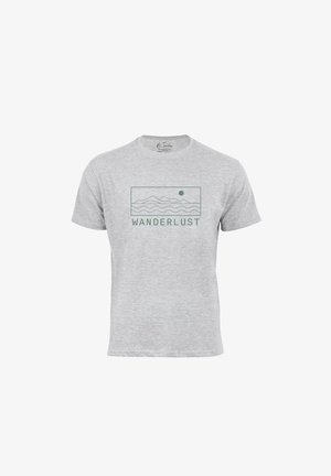 Cotton Prime, WANDERLUST - T-Shirt print - grau