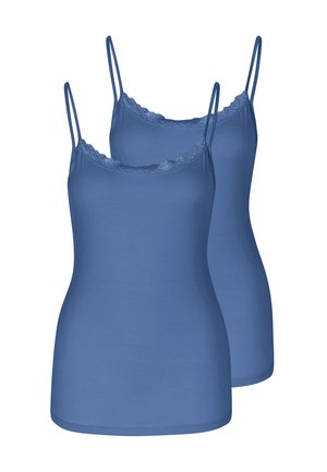 2ER PACK - Unterhemd/-shirt - azzurro