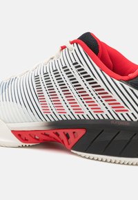 K-SWISS HYPERCOURT EXPRESS 2 HB - Zapatillas de tenis para tierra batida - white/limo red
