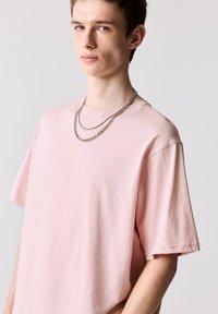 PULL&BEAR JOIN LIFE - Navadna majica - pink