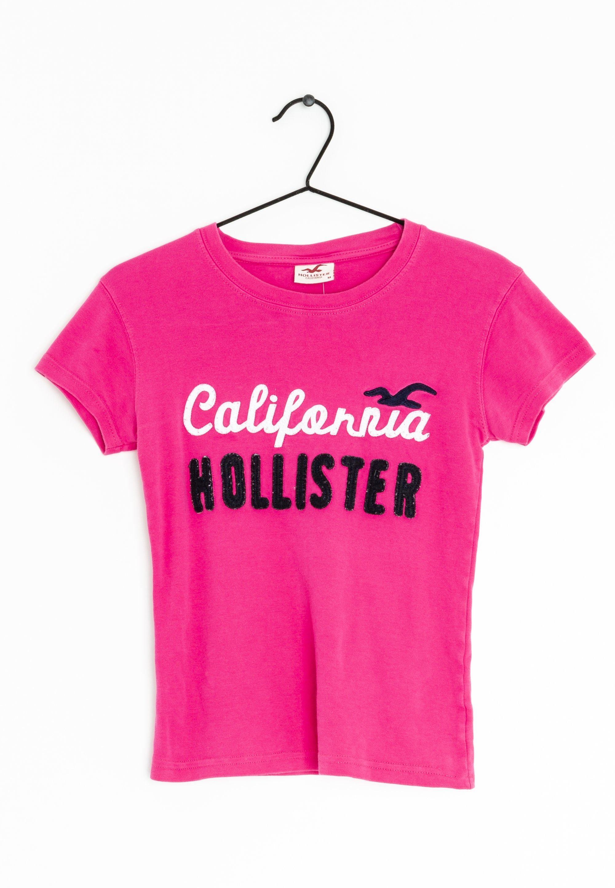 Hollister Camiseta estampada pink/rosa (Segunda mano