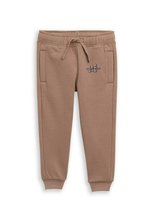 JOGGING MIT PRINT - Jogginghose - taupe grey