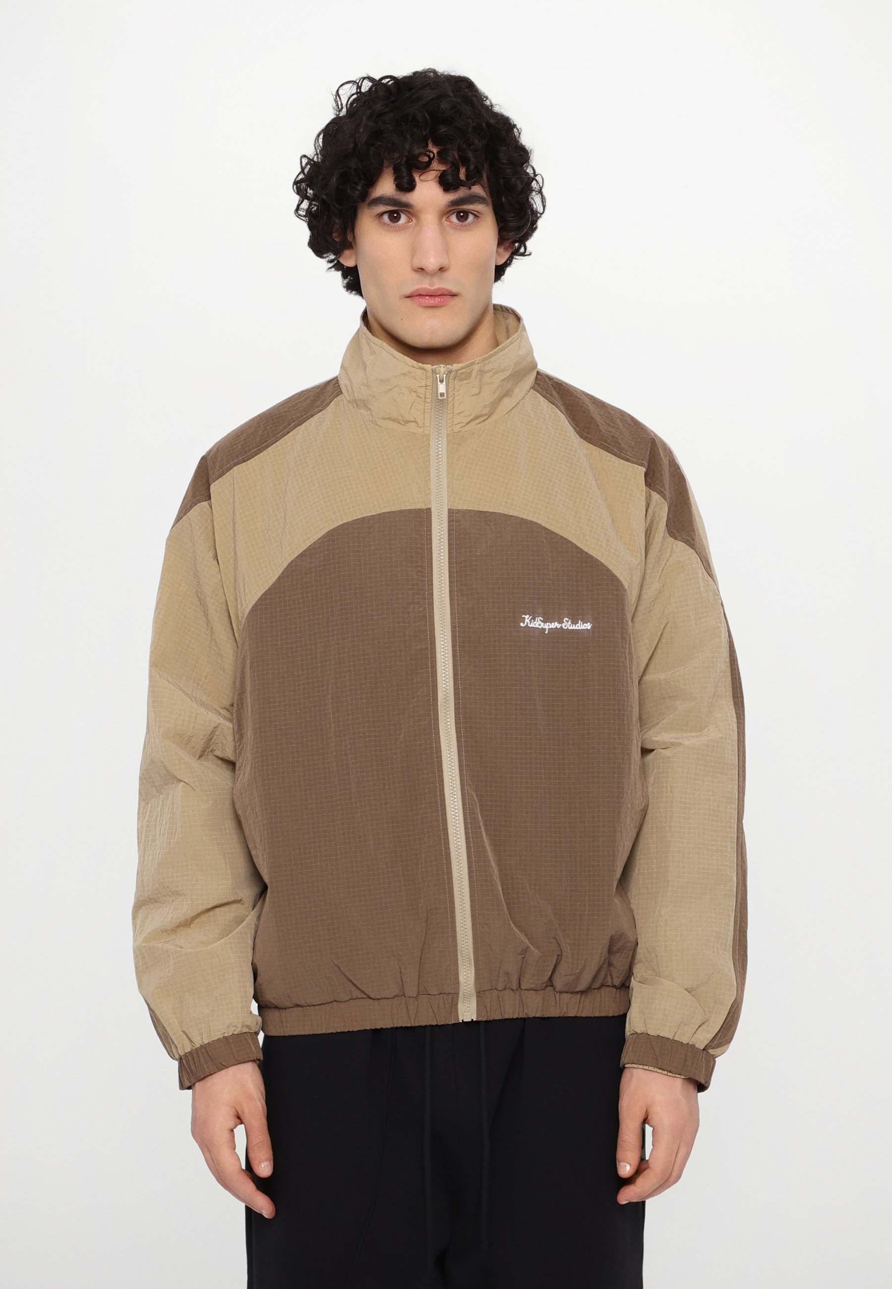 ジャケット・アウター kokokids cozy brown jacket outer Boys Charcoal Older Kids' Zip-Up Puffer Jacket | Primark