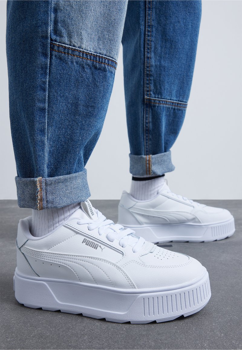 Puma KAR REBELLE JR biały