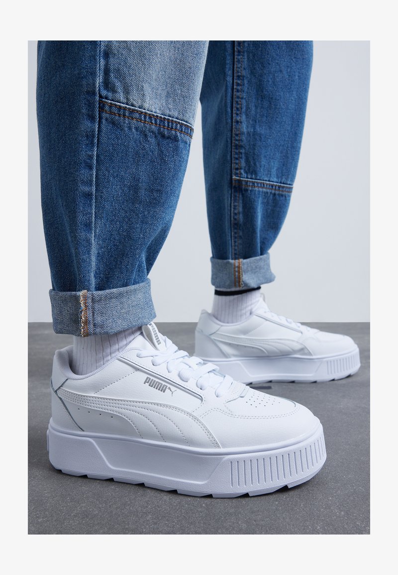 Puma KAR REBELLE JR biały