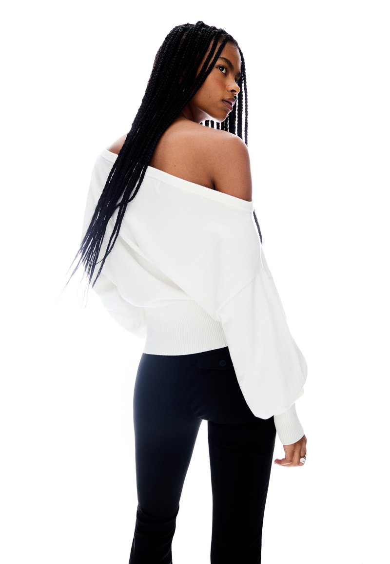 Bershka Striktrøje beige