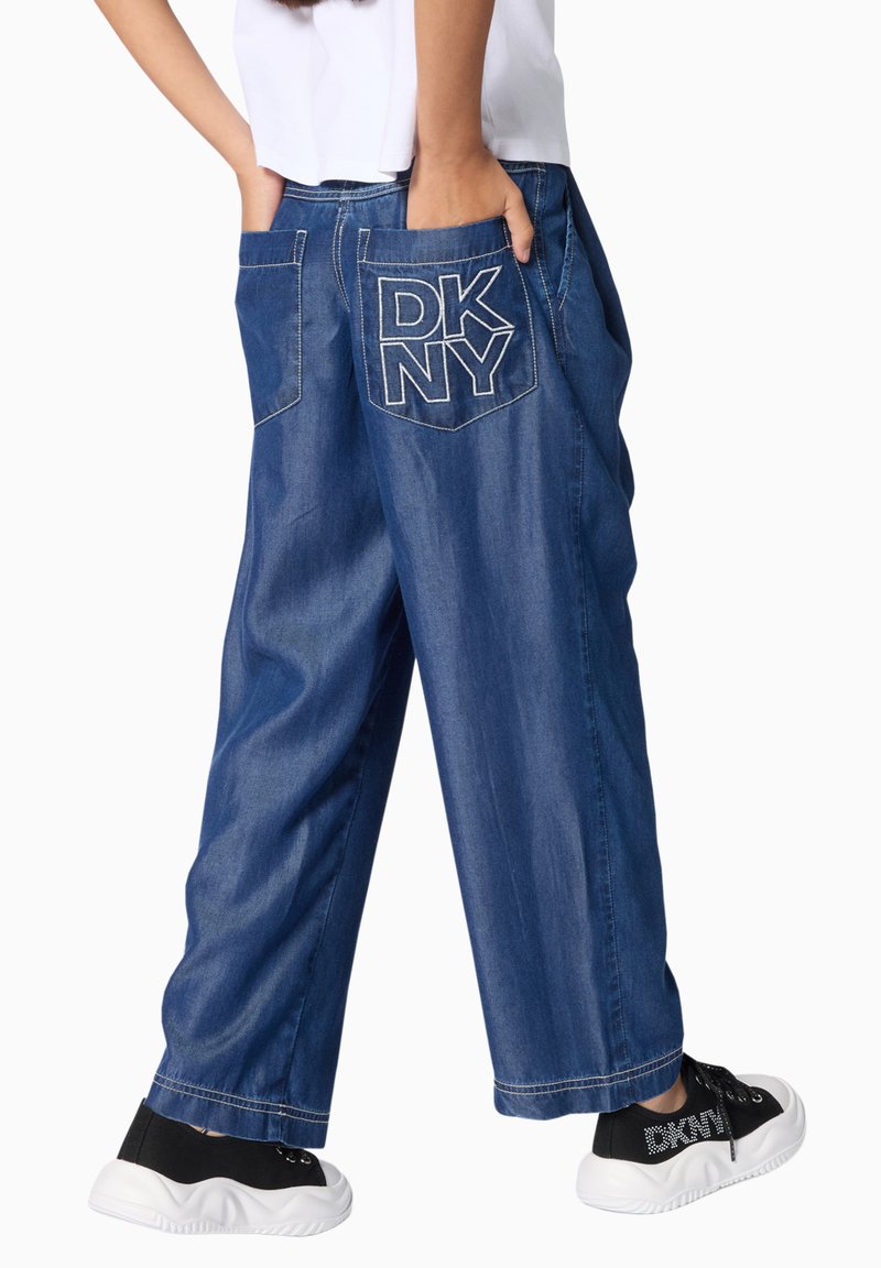 Jean Femme Noir DKNY Original - Neuf Avec Étiquettes - Taille Regular