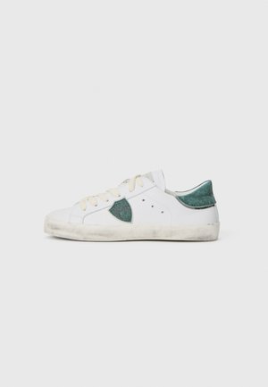 UNISEX - Baskets basses - white/green/silver-coloured/ivory