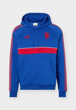 adidas Originals, MANCHESTER UNITED HOODIE - Equipación de clubes - team royal blue
