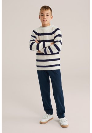 WE Fashion Hlače - dark blue