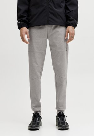 Jack & Jones JPSTGORDON - Παντελόνι φόρμας - light grey melange