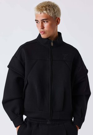 Project X Paris, VESTE COL MONTANT COMFORT NÉOPRÈNE - Veste mi-saison - noir