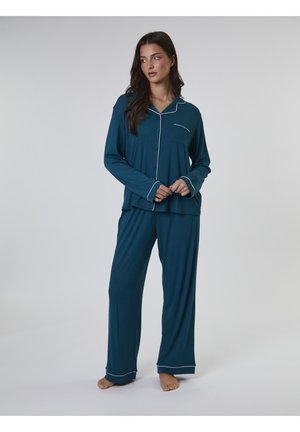 TRADITIONAL LONG SLEEVE SET - Pyjama - green