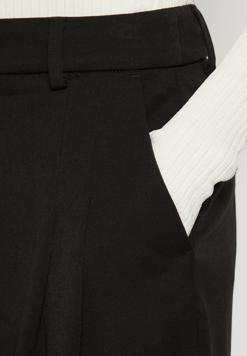 Pantalon Combi Noir MSCH Taille S - Neuf Avec étiquettes, Prix D'origine 85€, Matière Polyester, Idéal Pour Un Look Urbain Chic !