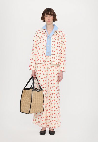 Cult Gaia SADIE TOTE - Velká kabelka - natural