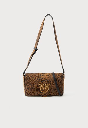 SLOUCHY MINI - Geantă crossbody - brown