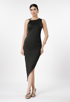 Anna Field BUCKLE ONE-SHOULDER - Cocktail φόρεμα / Φόρεμα για πάρτι - black