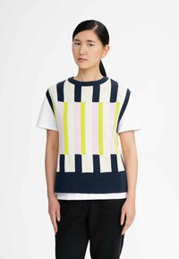 Unausgewählt, bunt gestreift