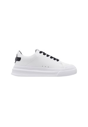 Sneaker low - white-black plain