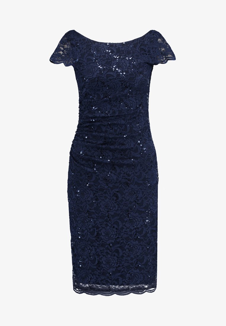 Swing Cocktailkleid Festliches Kleid Marine Dunkelblau Zalando De