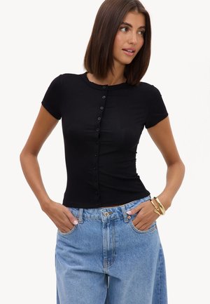 LOAVIES, WRAPPED IN WARMTH - Blouse - black   solid