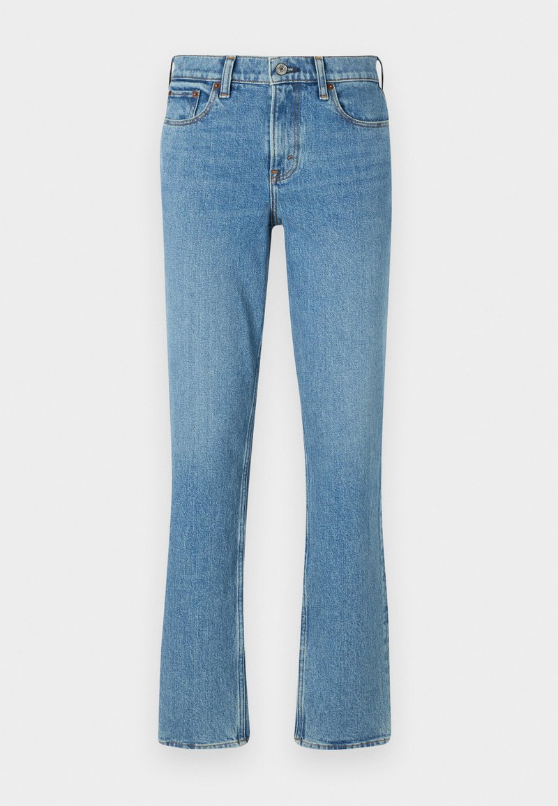 Abercrombie & Fitch Straight leg jeans blauw denim/bluedenim Abercrombie & Fitch Straight leg jeans blauw denim/bluedenim