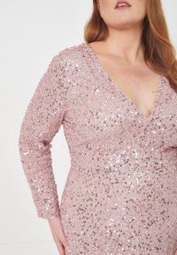 BEAUUT EMBELLISHED SEQUINS - Galajurk - frosted pink
