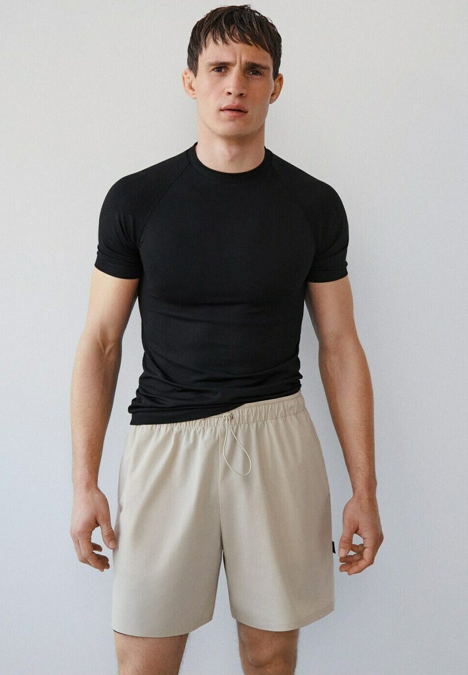 Mango T Shirt Print Schwarz Zalando De