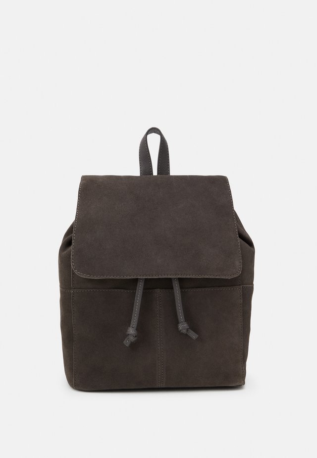 LEATHER - Plecak - anthracite