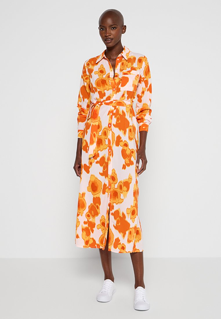 Selected Femme Blousejurk oranje