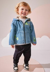 Next BADGE HOODED - REGULAR FIT - Džinsinis švarkelis - denim