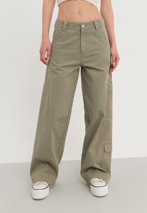 Cargo trousers - khaki