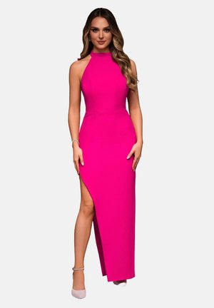 Ombre Společenské šaty - fuchsia