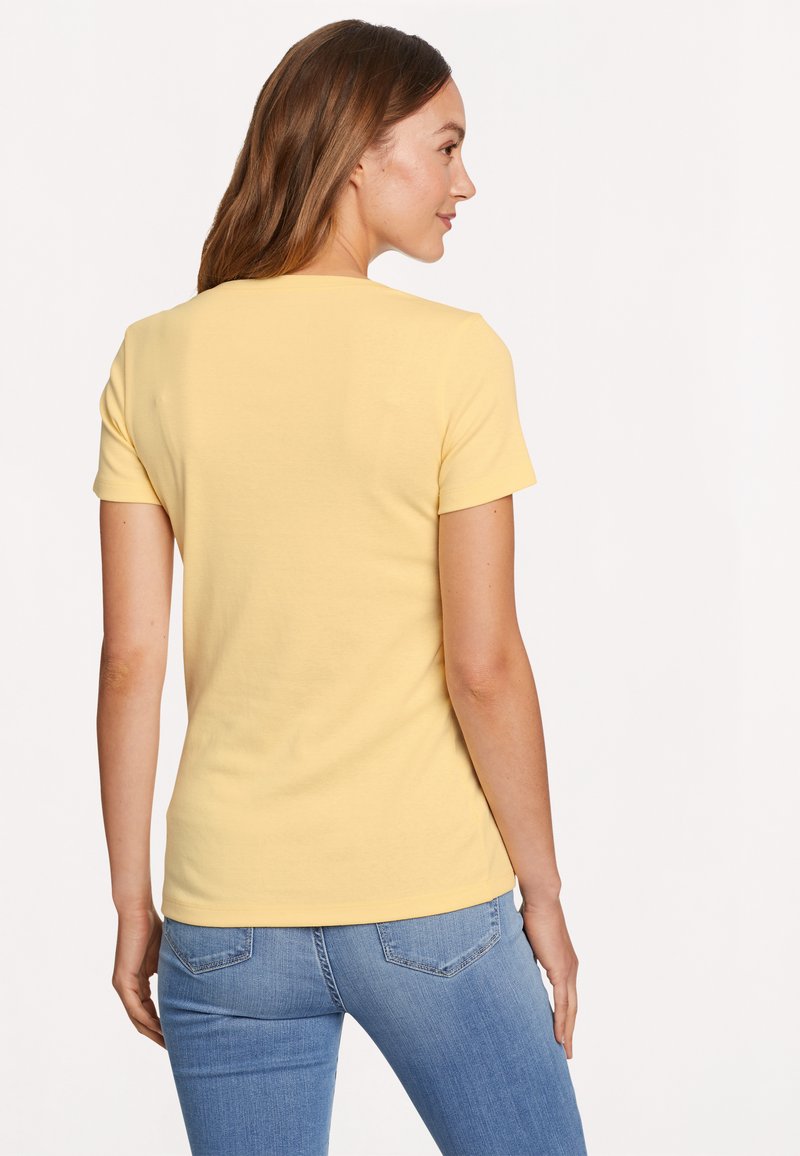 Damen Sportbekleidung | Eddie Bauer FAVORITE KURZARM MIT V-AUSSCHNITT T-Shirt basic mais/hellgelb - PX48721 Damen Sportbekleidung | Eddie Bauer FAVORITE KURZARM MIT V-AUSSCHNITT T-Shirt basic mais/hellgelb - PX48721