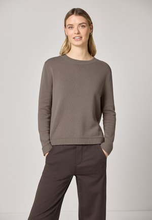Street One BASIC  - Strickpullover - braun