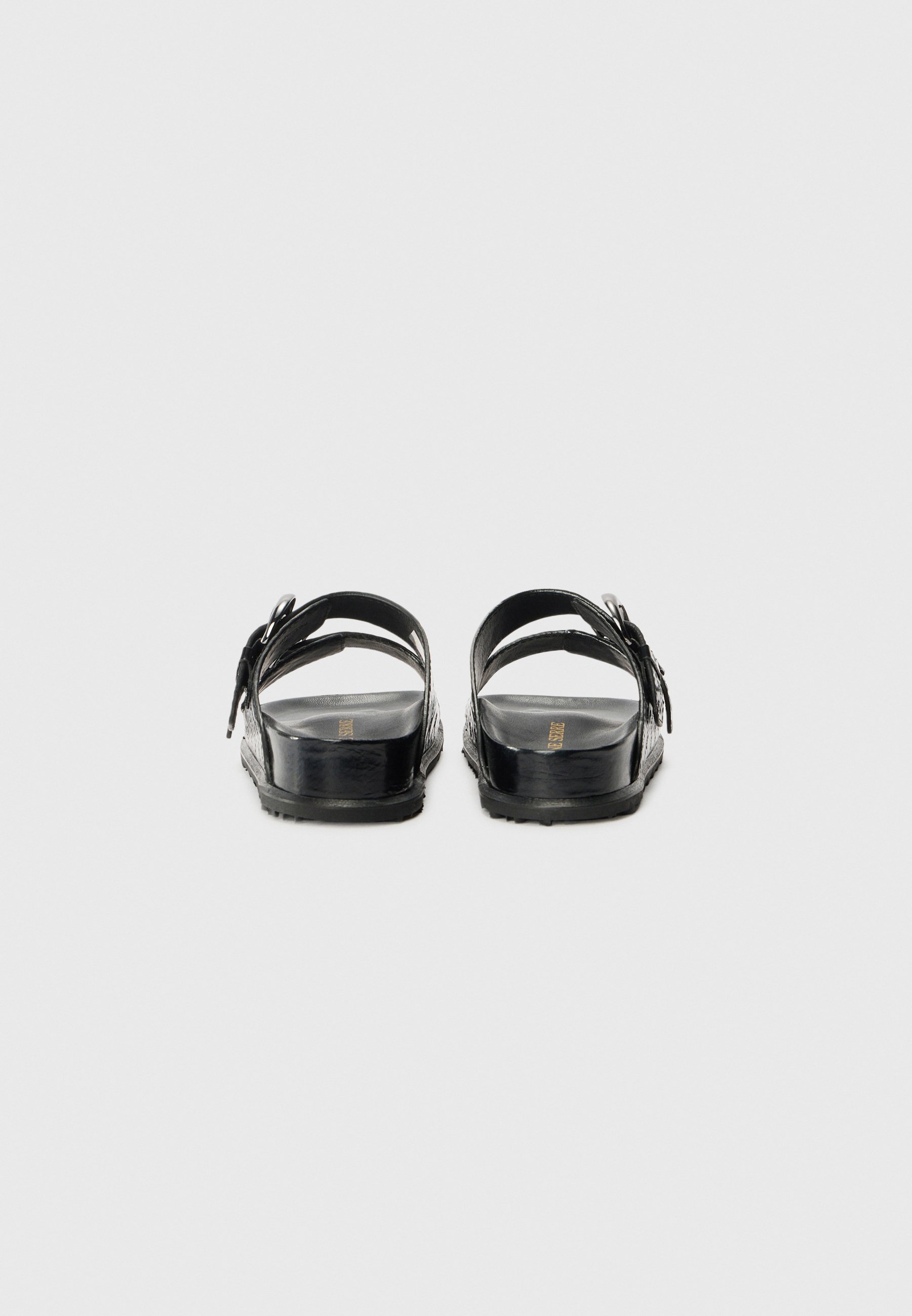MARINE SERRE LIZARD - Slippers - anthracite - Zalando.co.uk