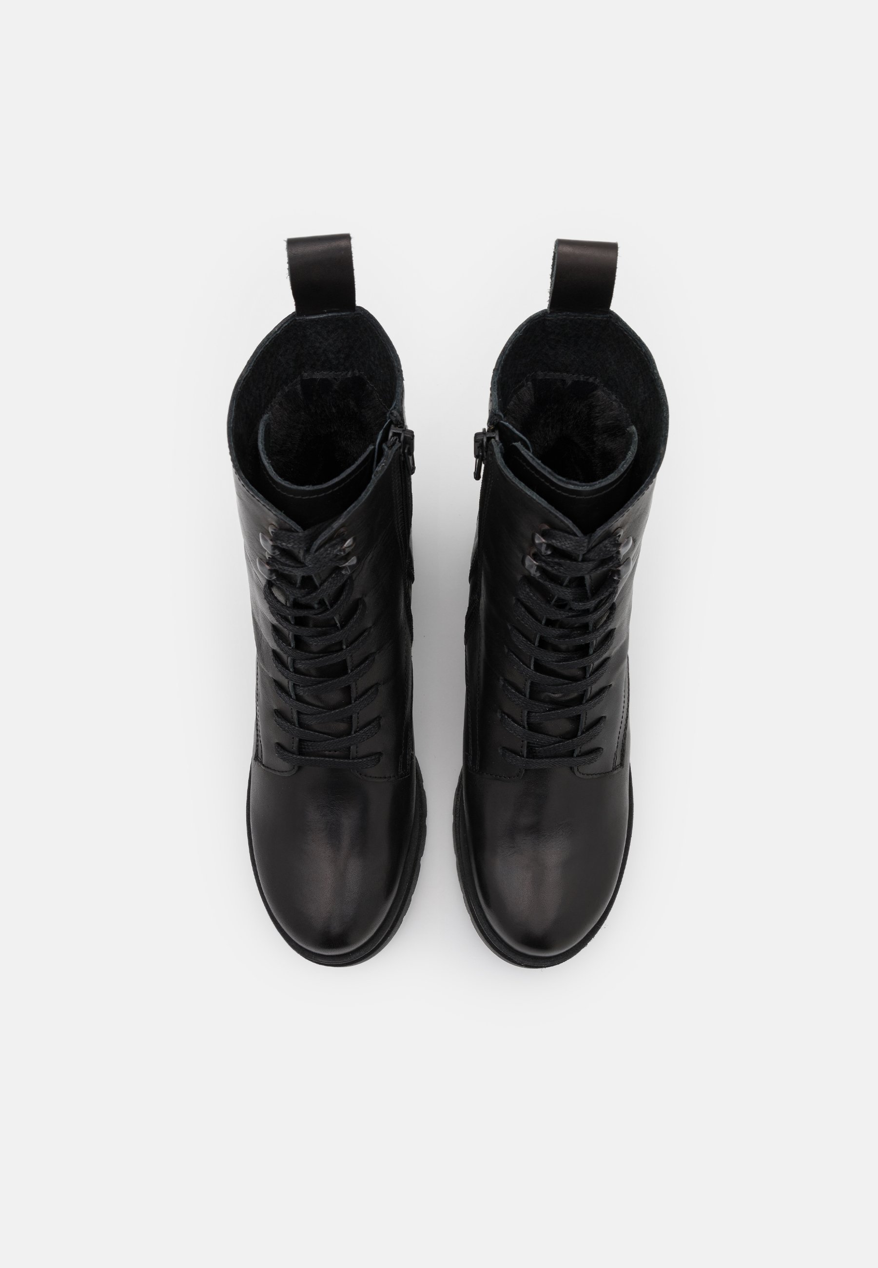 Zign Botines con cordones - black/negro - Zalando.es