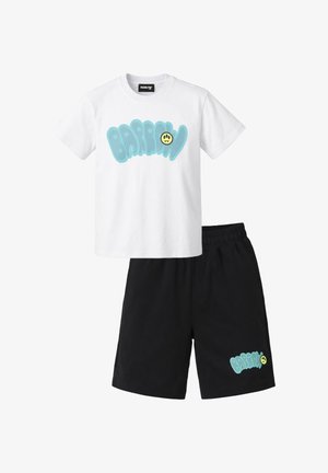 Barrow, COMPLETO LOGO CARTOON - Pantaloni sportivi - white