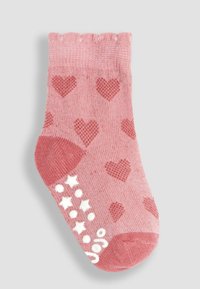 JoJo Maman Bébé 3-PACK HEART - REGULAR FIT - Ponožky - pink