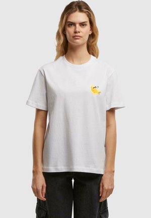 Print T-shirt - white
