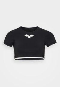 WOMENS CONTRAST BEACH  - Solbeskyttende drakt - black/off white