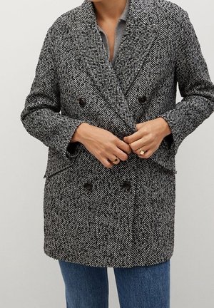 Mango Manteau court - black