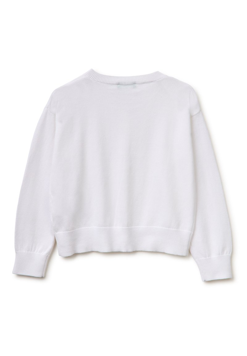 United Colors of Benetton SHOULDER - Bolso de mano - white/blanco