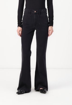 GAP FLARE TAYLORSON - Τζιν καμπάνα - basic black