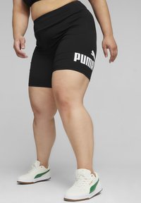Puma LOGO SHORT  - Leggings - black